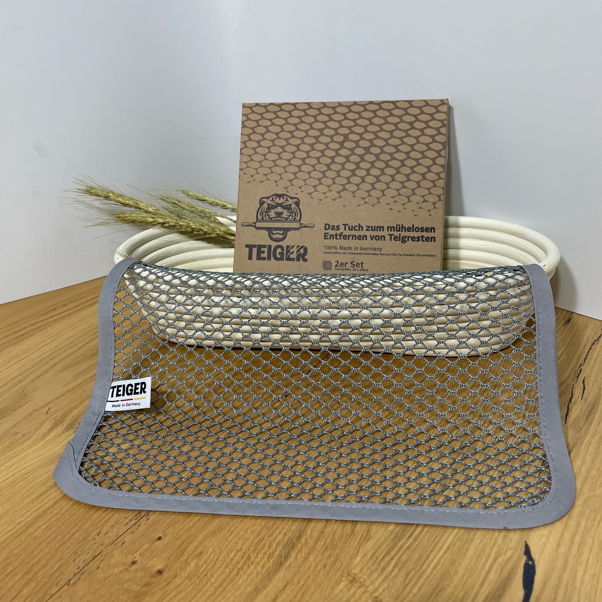 Original TEIGER Special Cleaning Towels (2x) - Preparation and Cleaning of Dough