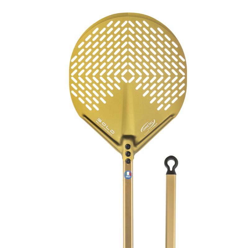 Gi.Metal G-32RF Gold GHA кръгла перфорирана лопатка