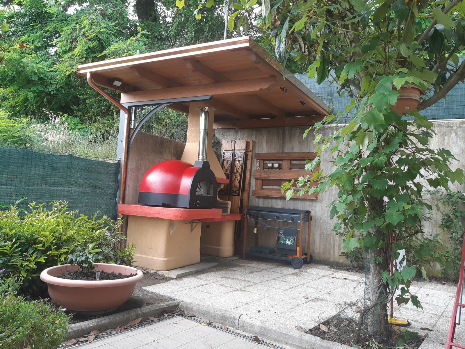 Zio Ciro Subito Cotto 100 - Италианска куполна пещ за пица на газ или хиб