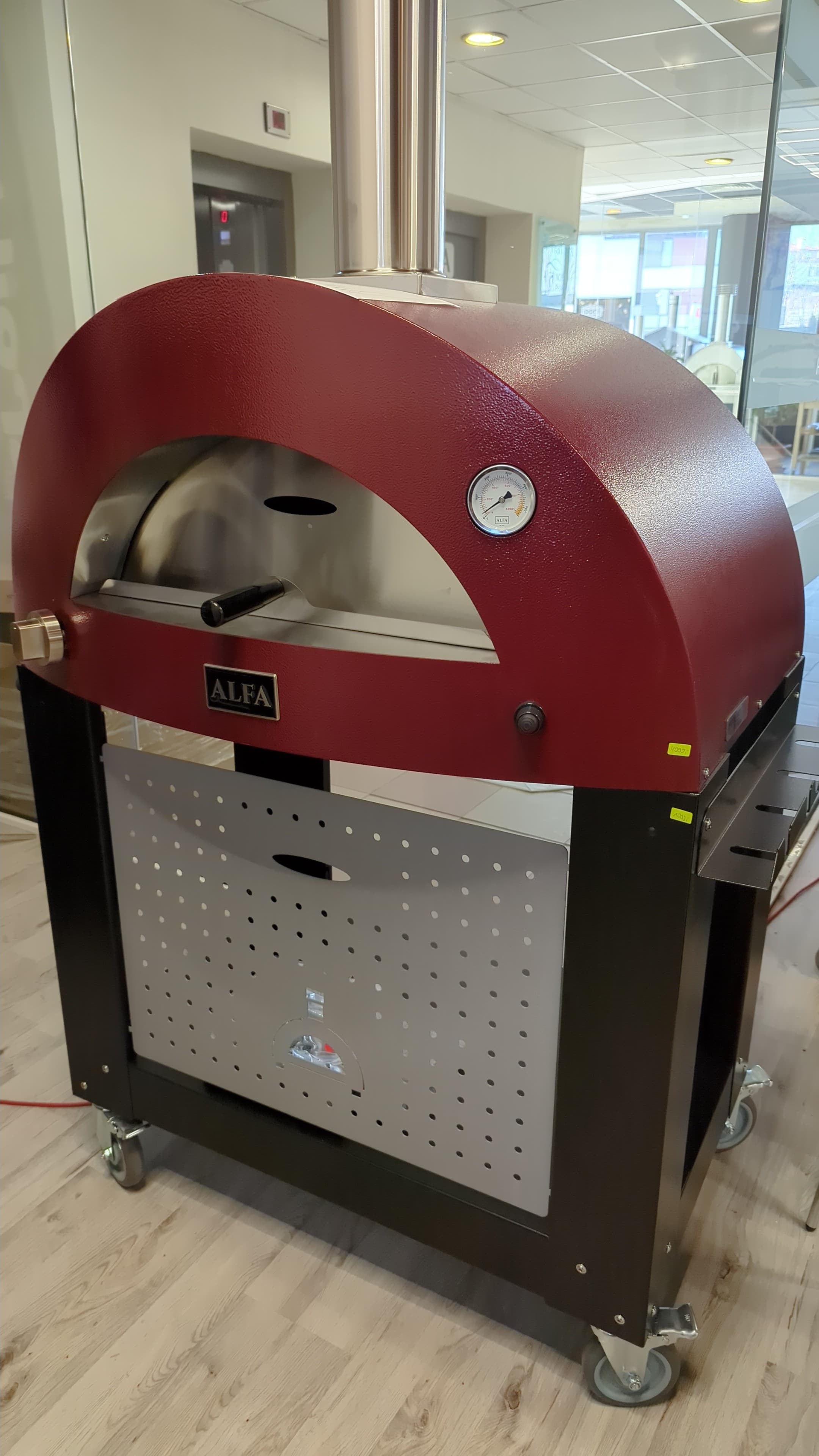 Alfa Moderno 2 Pizze Gas - Голяма газова фурна за пица