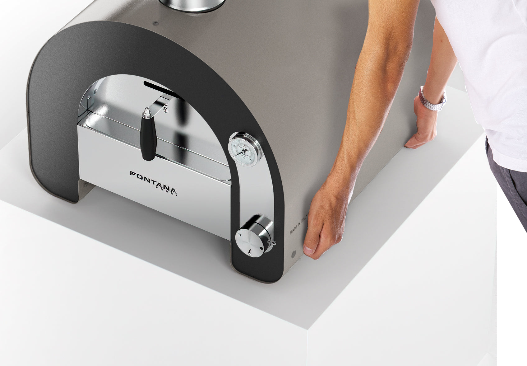 Fontana Forni Maestro 40 - Small Gas Pizza Oven
