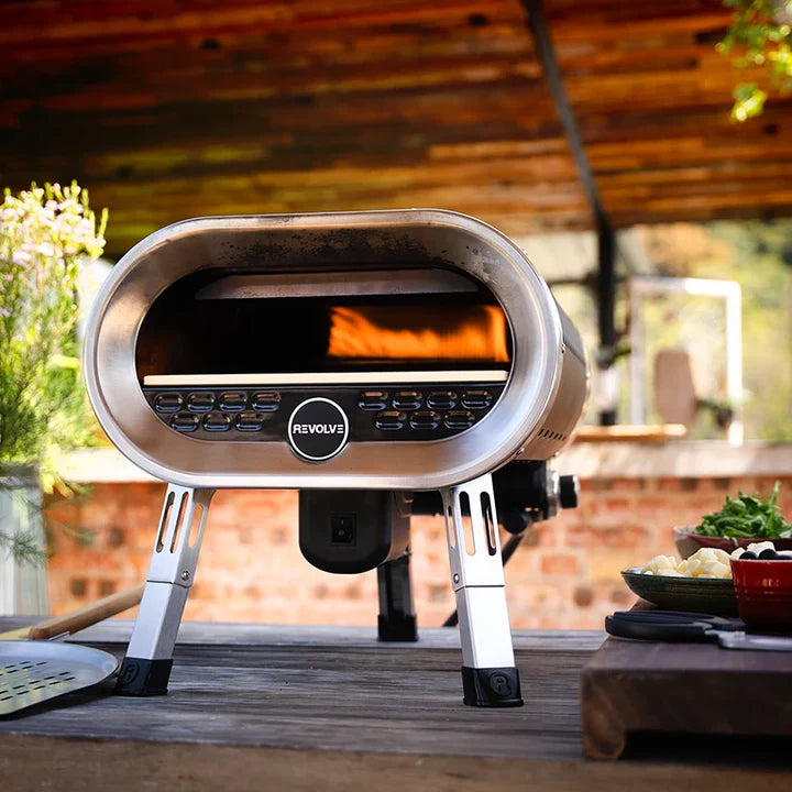 REVOLVE Portable Pizza Oven - фурна за пица с ротационен камък
