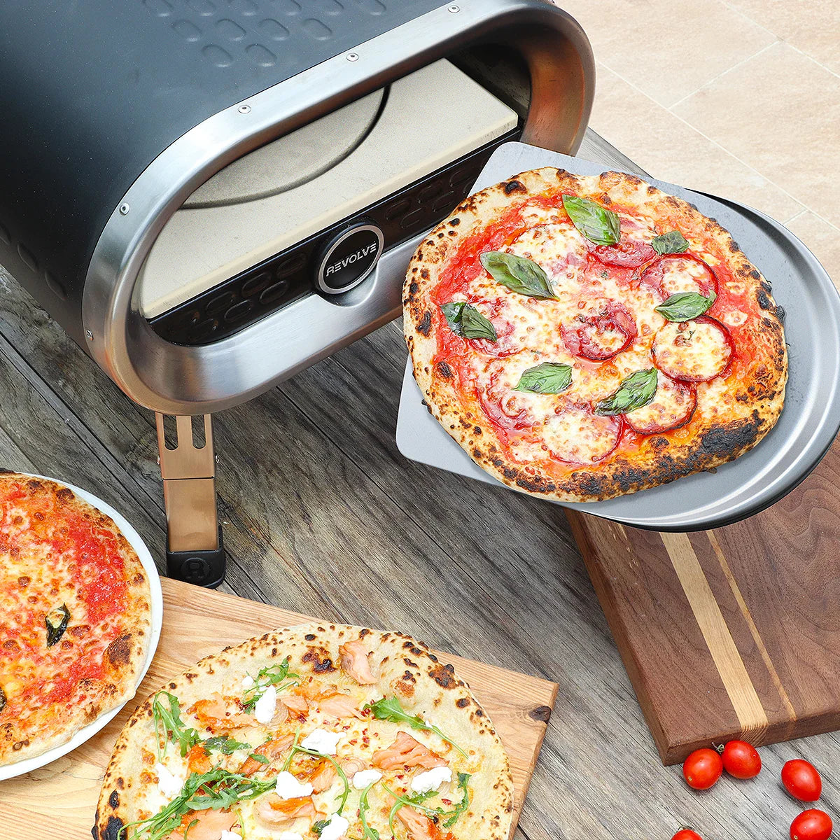 REVOLVE Portable Pizza Oven - фурна за пица с ротационен камък